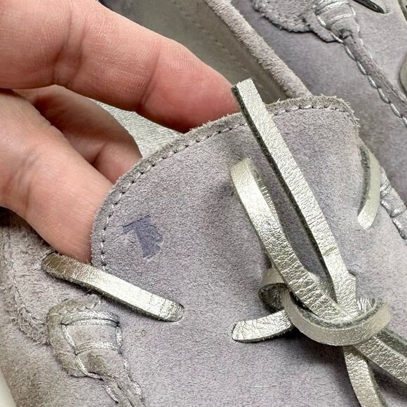 Junior Tod’s Gommino Suede Driving Moccasins Mocs Shoes Size 41 US Size 11 - Picture 3 of 12